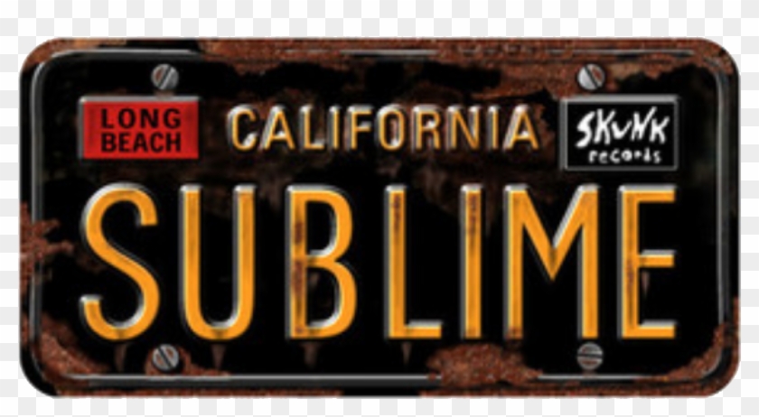 California License Plate Black Sublime Polyvore Moodboard - Png Polyvore Fillers Black Clipart #1595096