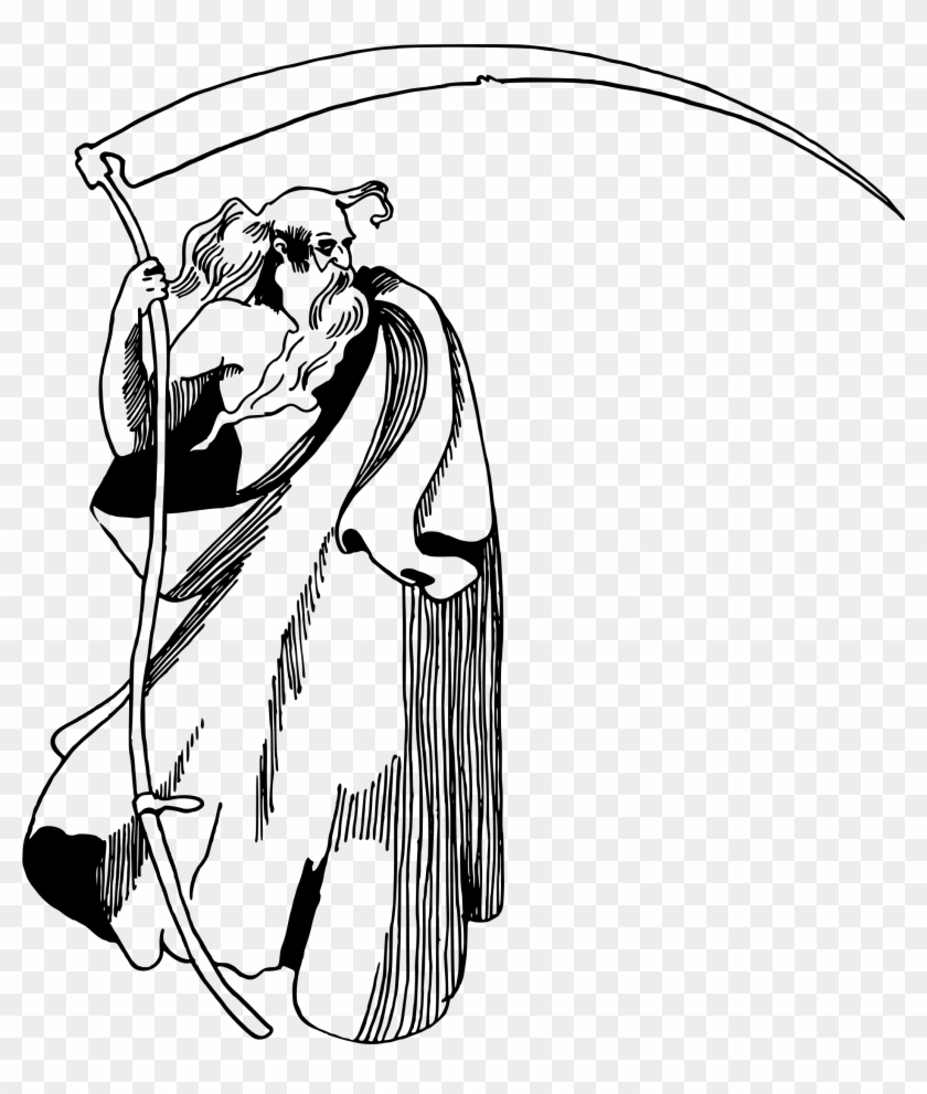 Big Image - Father Time Transparent Clipart