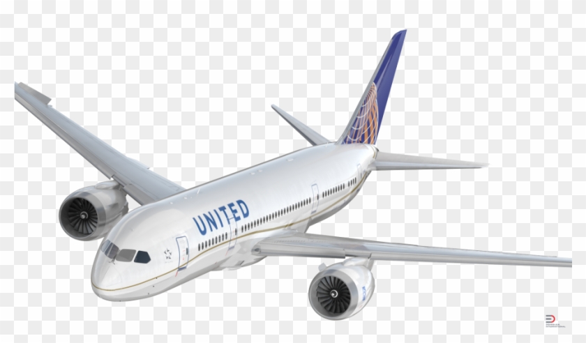 United Airlines Png - United Airlines Plane Png Clipart #1596051