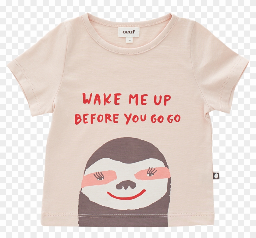 Oeuf Wake Me Up T-shirt - Cartoon Clipart #1596124