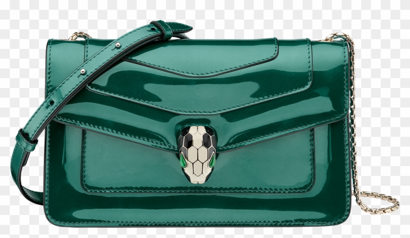 Serpenti Forever Flap Cover Flap Cover Calf Leather - Bulgari Clipart