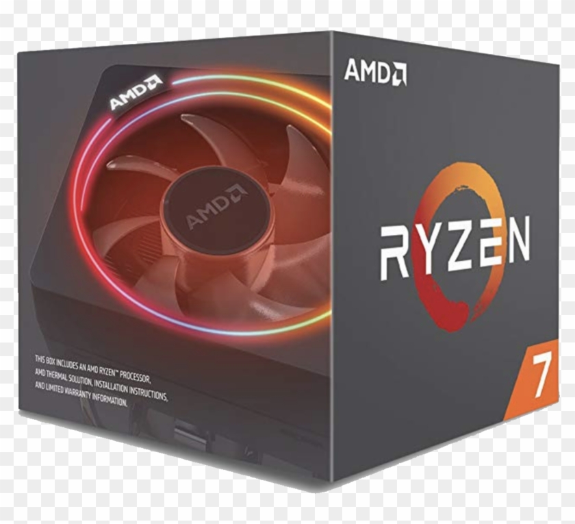 Serious Amd Performance - Amd Ryzen 7 2700x Processor Clipart