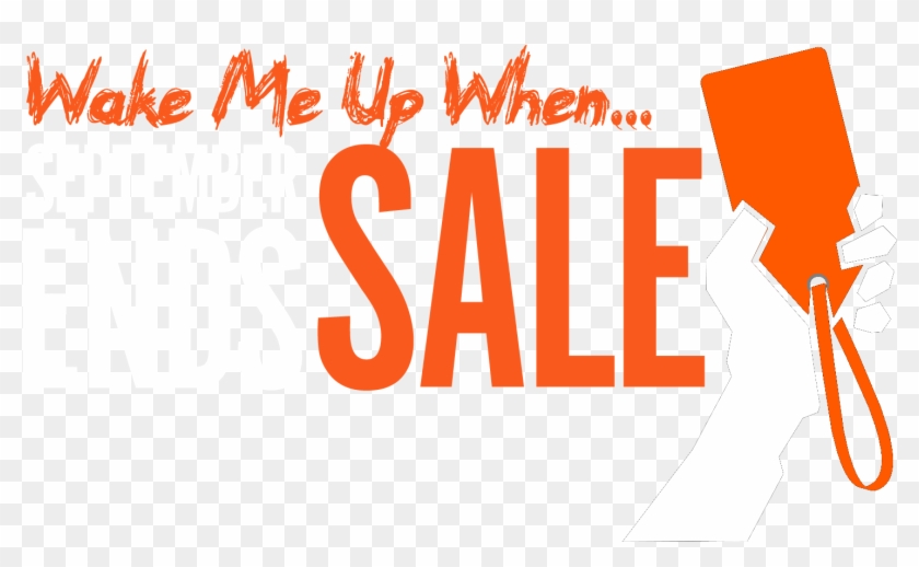 Wake Me Up When September Ends Sale Clipart
