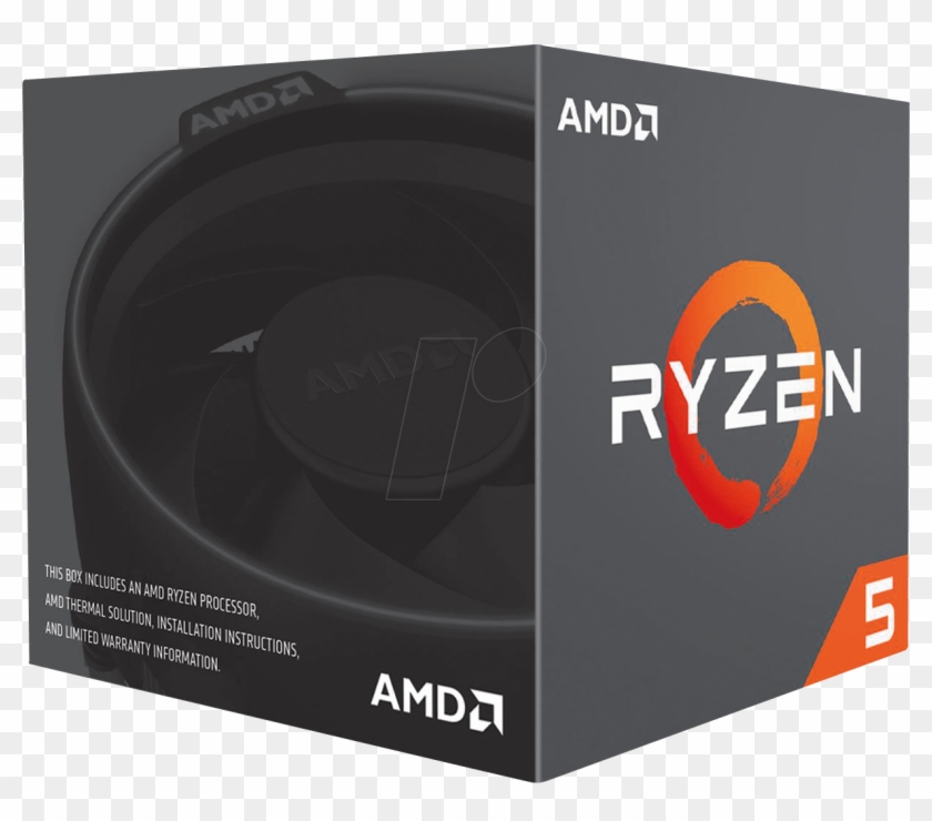 Amd Ryzen 5 2600x, 6x - Amd Ryzen 5 2600 6 Core 3.4 Ghz Clipart #1596581