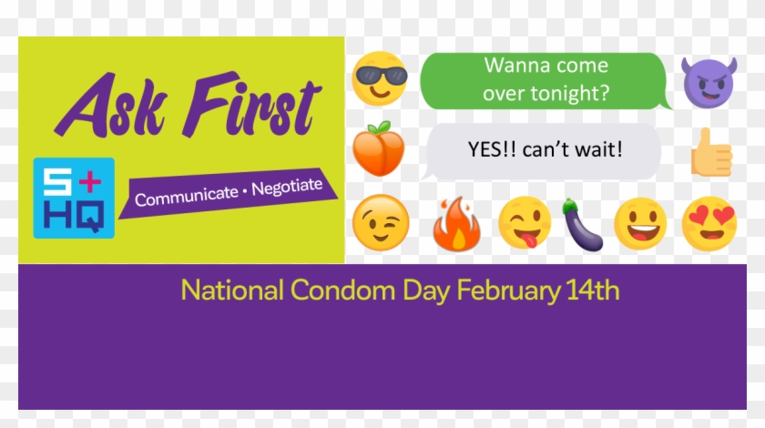Download Social Media And Website Banners - February 2019 National Condom Clipart