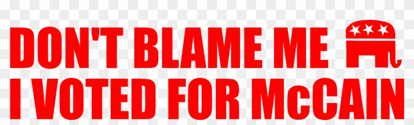 Voted-mccain - Oval Clipart