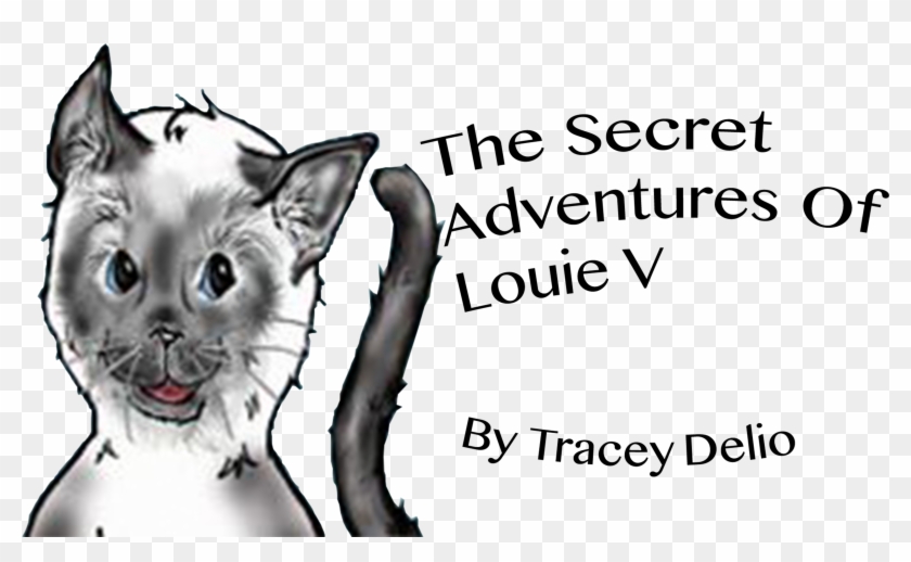 The Adventures Of Louie V - Kitten Clipart