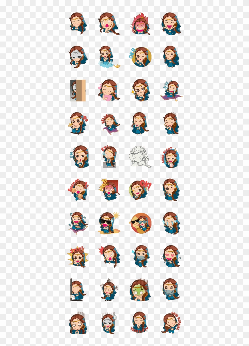 Sticker Line Png Pack - Onmyoji Sticker Clipart