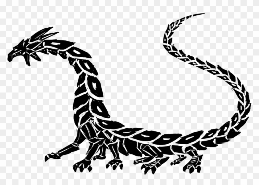 Robotic Dragon Png Free Download - Robot Dragon Tail Clipart
