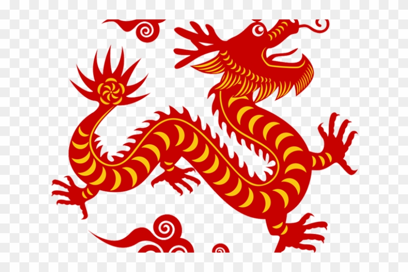 Chinese Dragon Png Transparent Images - Chinese New Year .png Clipart #1597176