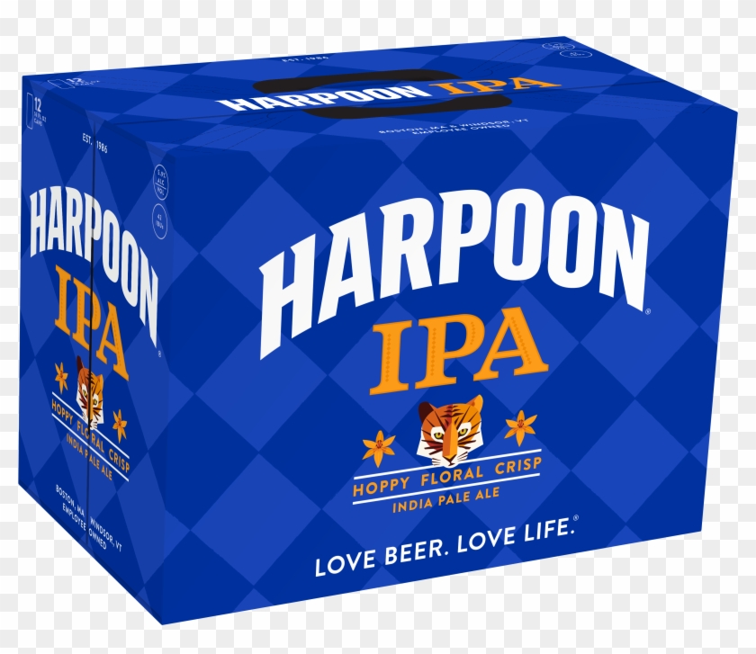 Harpoon Ipa 16oz 12-pack Cans, Pdf - Box Clipart #1597311
