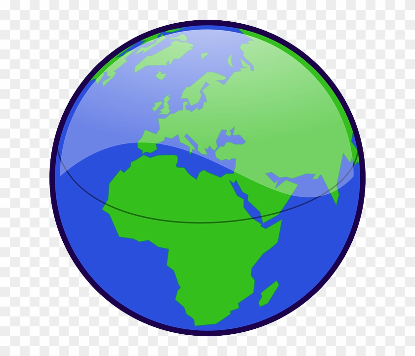 Earth-world Map Vector - Clip Art Gratuit La Terre - Png Download #1597434