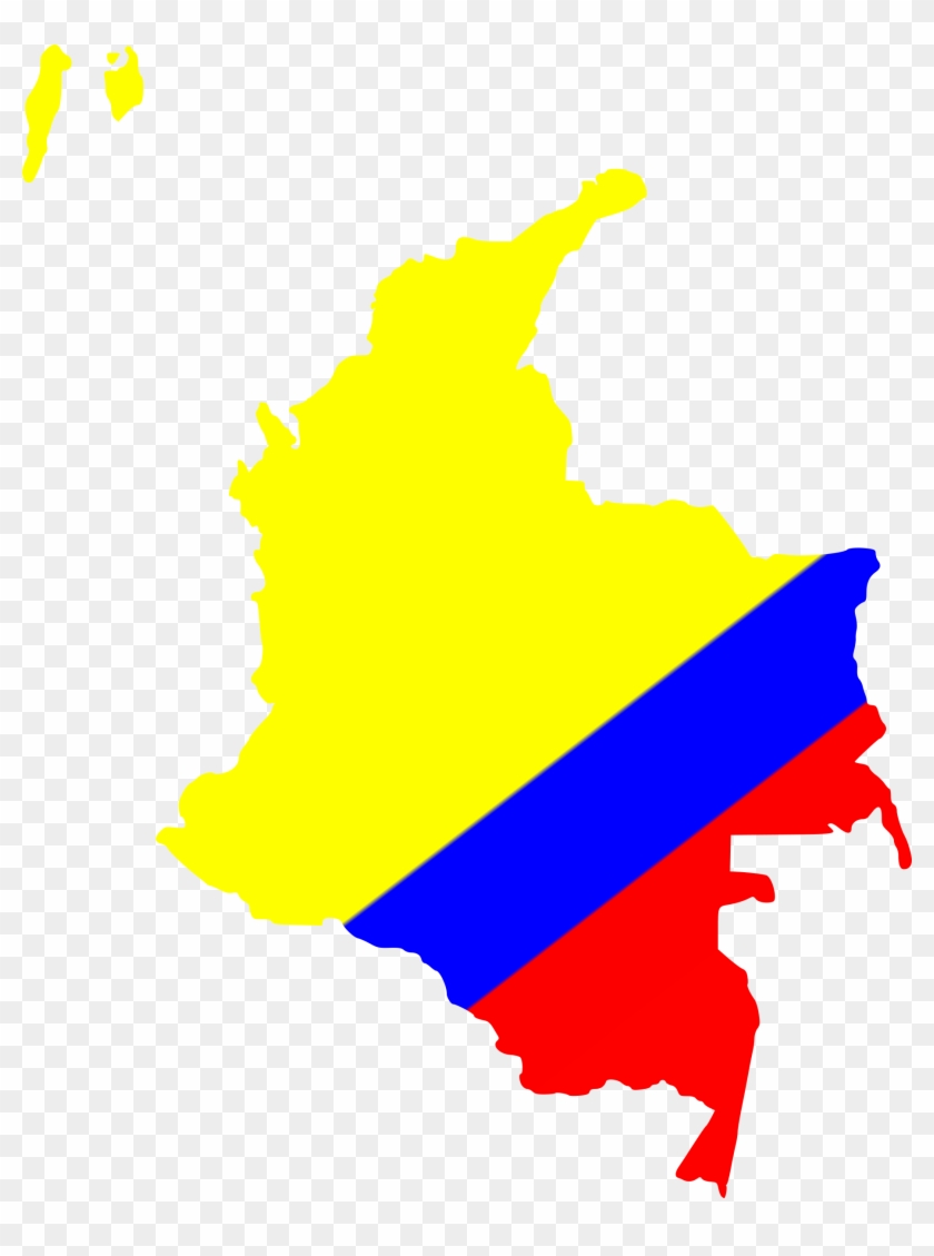 This Free Icons Png Design Of Map Of Colombia Clipart #1597849