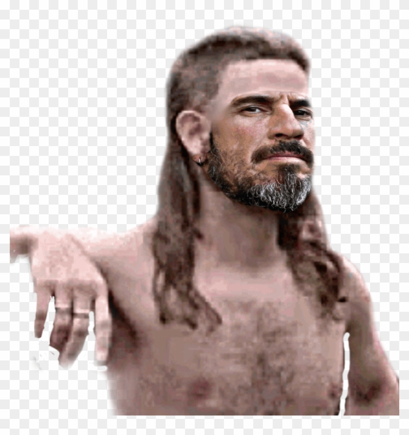 Mullet Sticker - Barechested Clipart