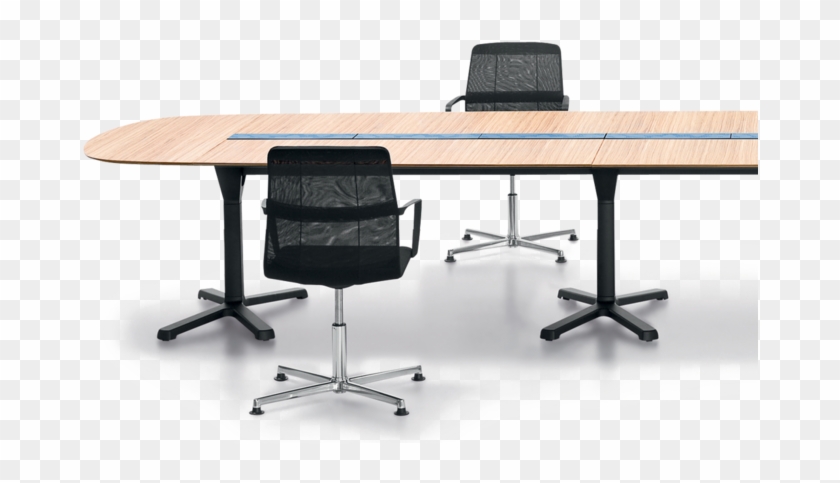 Pulse Conference Table Configuration With X-leg Base - Wiesner Hager Pulse Clipart