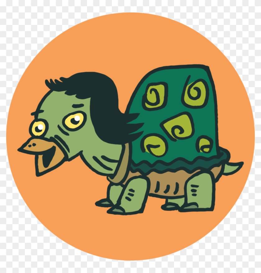 Mullet Turtle Comics Steve Steiner - Turtle With A Mullet Clipart