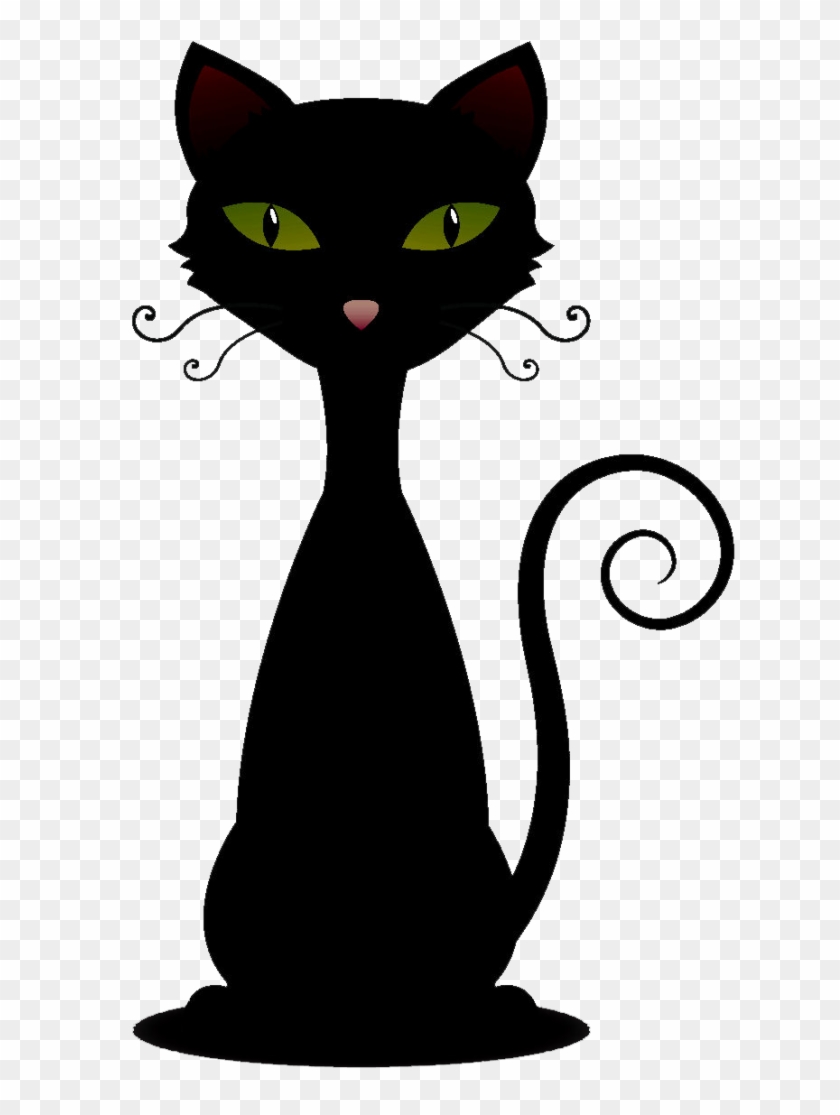 4600582 - Black Cat Cartoon Clipart