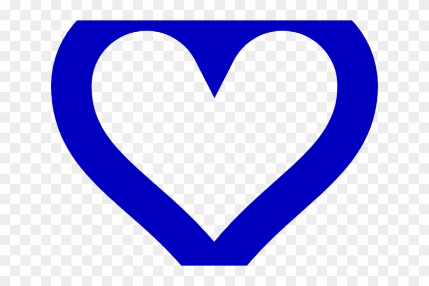 Blue Heart Clipart - Heart - Png Download #1598219