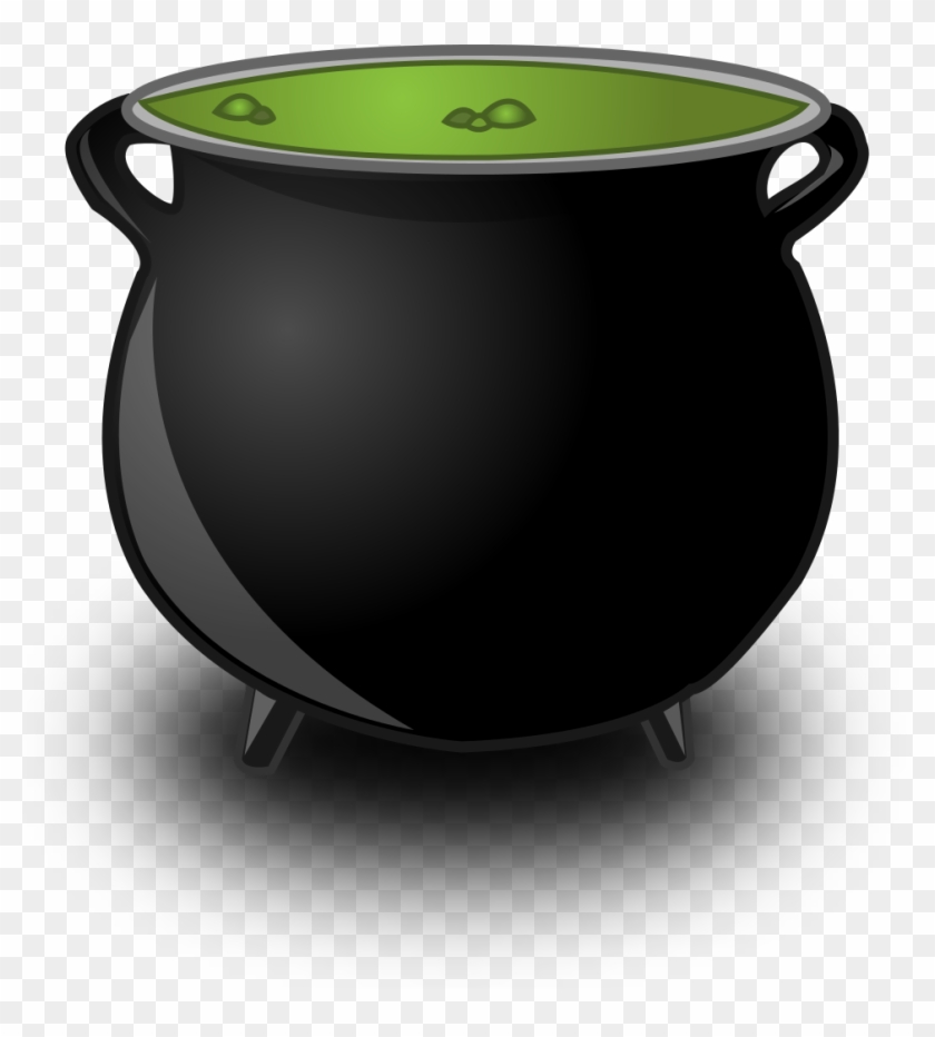 File - Cauldron - Svg - Caldero Png Clipart #1598220