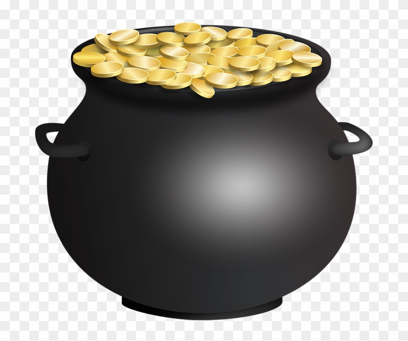 St Patrick's Day Clip Art Pot - Png Download