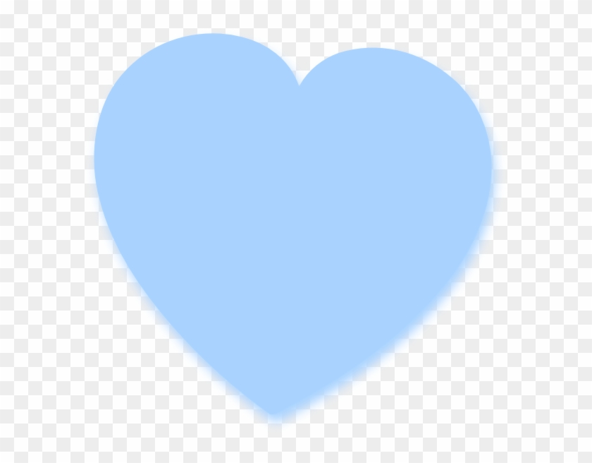 Light Blue Heart Clip Art At Clker - Heart - Png Download