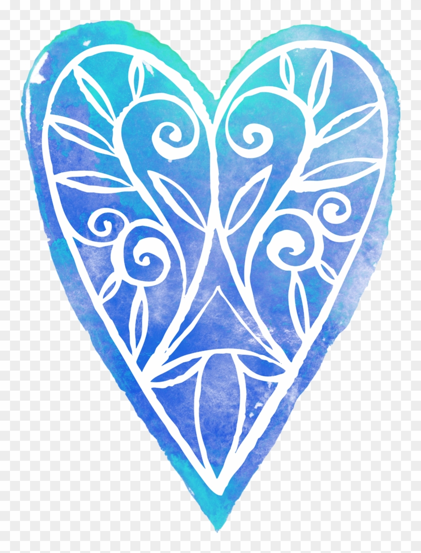 Hearts ‿✿⁀♡♥♡❤ I Love Heart, My Heart, Blue - Heart Clipart #1598656