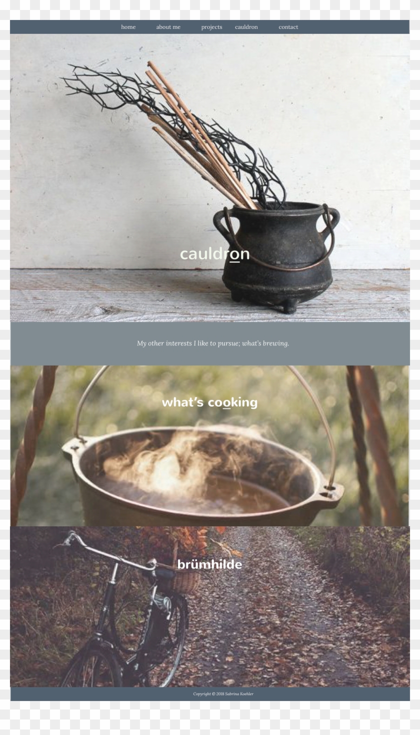 Desktop Cauldron - Dutch Oven Clipart #1598751