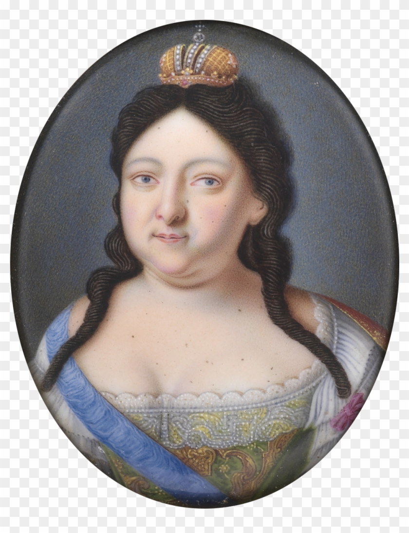 Anna Of Russia By Anonym After Caravaque - Circle Clipart