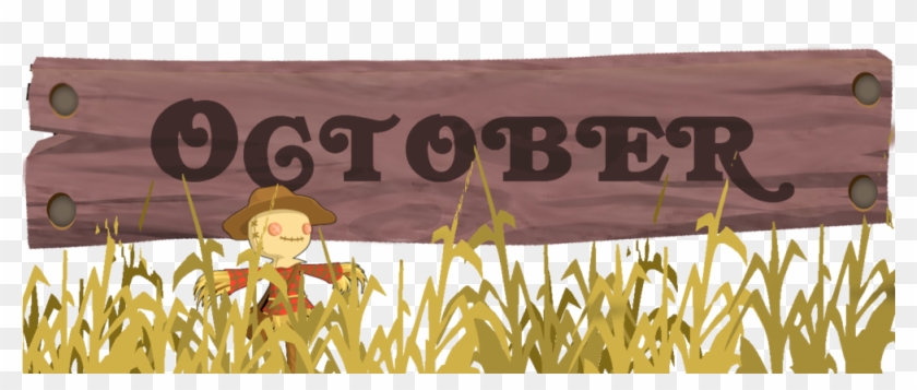 October Png - Banner Clipart
