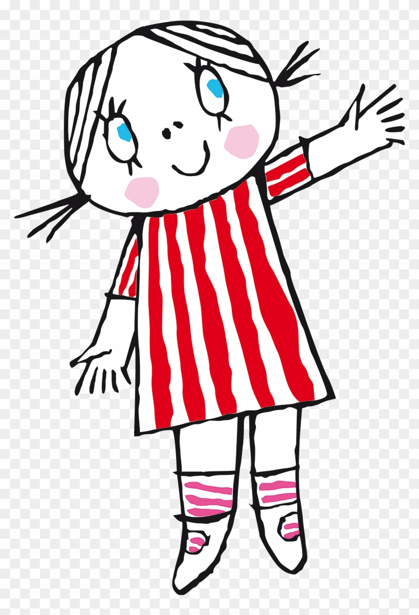 Lilla Anna - Lilla Anna Och Långa Farbrorn Clipart