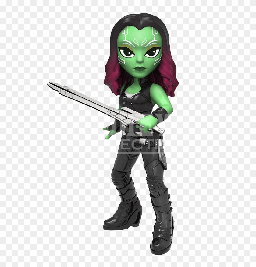 Guardians Of The Galaxy 2 Gamora Rock Candy Vinyl Figure - Funko Rock Candy Marvel Clipart