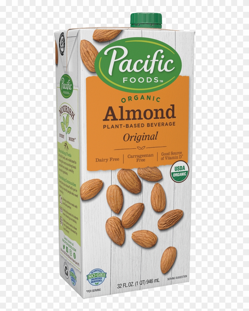 Pacific Foods Almond Clipart #1599905