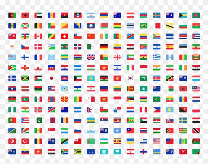 Flags Png Photo - Flags Of The World Clipart #160019