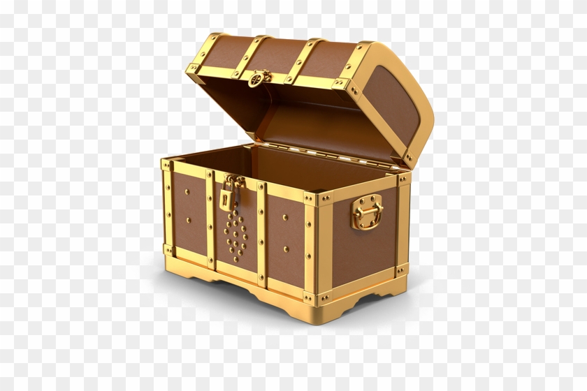 Treasure Chest Png Background Image - Treasure Chest Transparent Background Clipart #160021