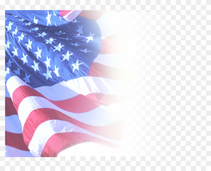 Us Psd Official Psds - American Flag Background Transparent Clipart #160045