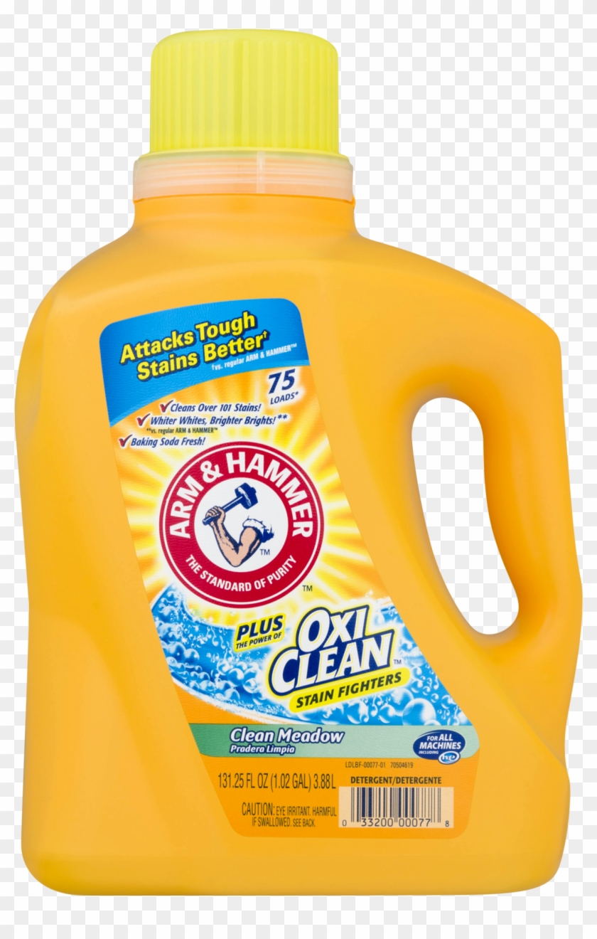 Arm & Hammer Laundry Detergent Clean Meadow 75 Loads, - Arm And Hammer Oxiclean Detergent Clipart #160068