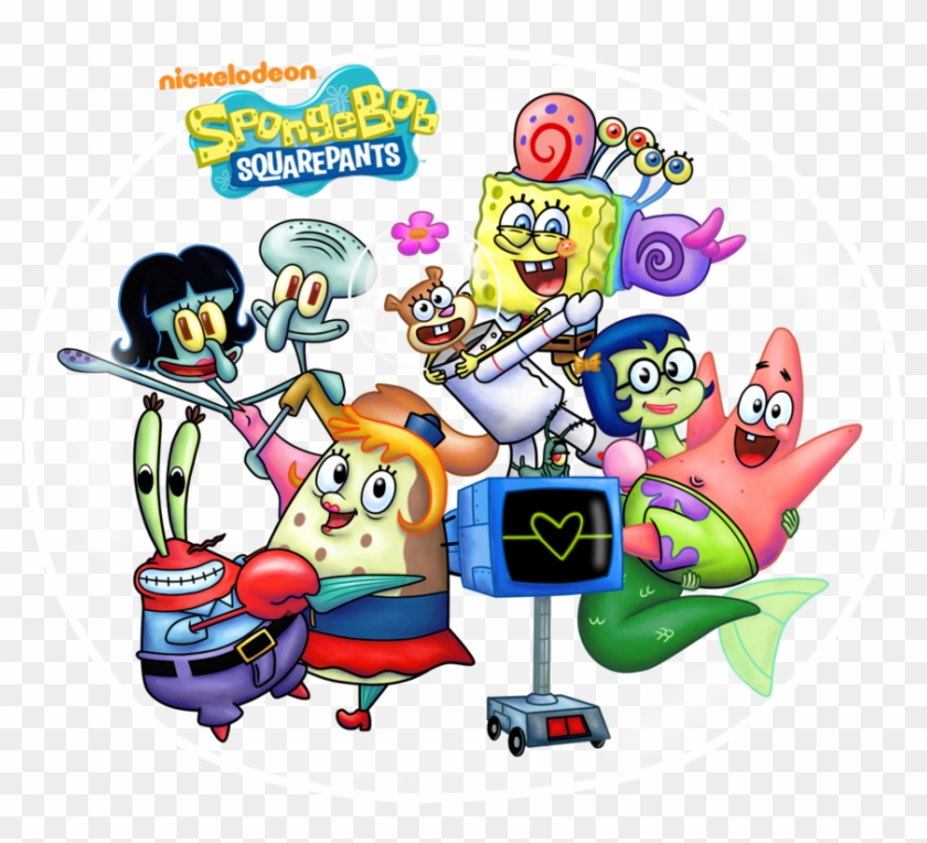 Spongebob Squarepants Patrick And Mindy , Png Download Clipart