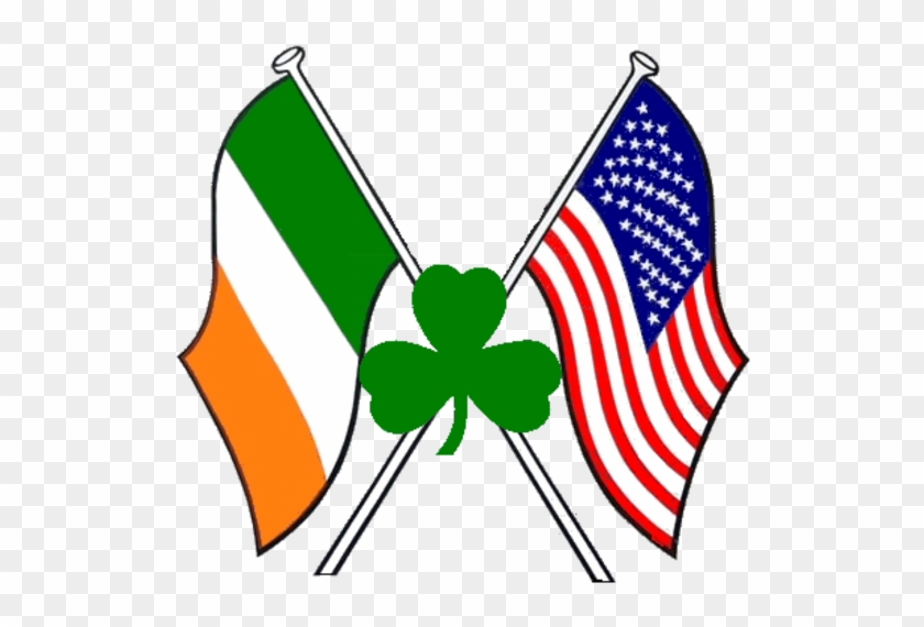Irish Flag And American Flag Clipart