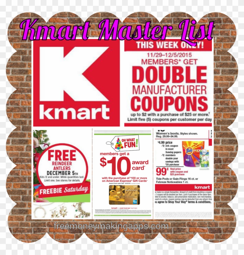 Image - Kmart Gift Card Clipart