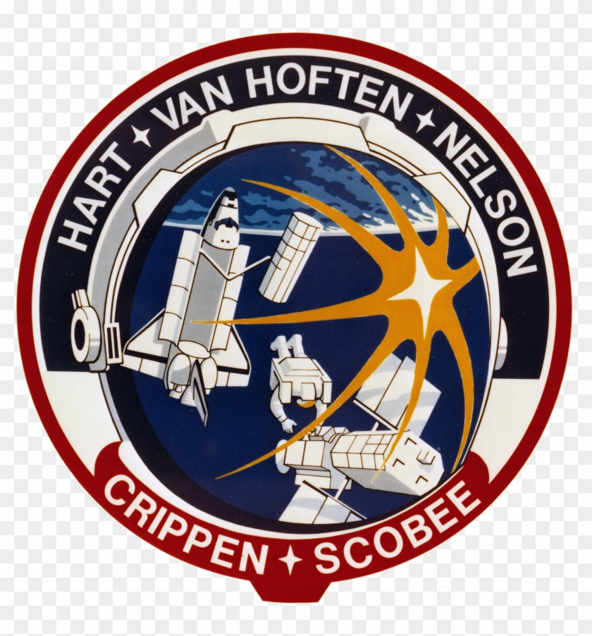 Sts 41 C Patch - Challenger Sts 41 C Clipart