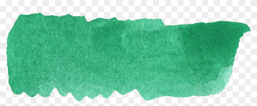 Paint Stroke Png Tumblr - Banner Verde Watercolor Clipart