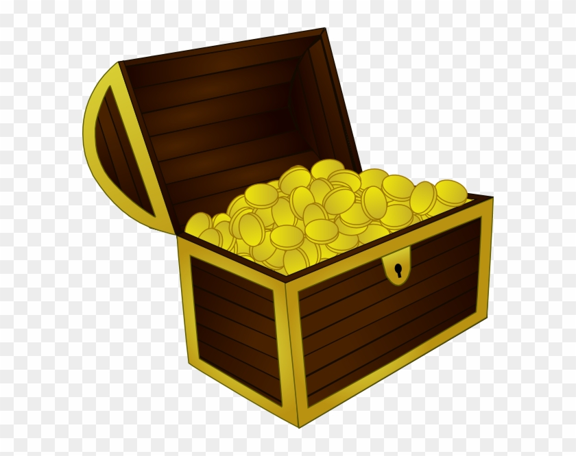 Small - Clipart Treasure Chest - Png Download