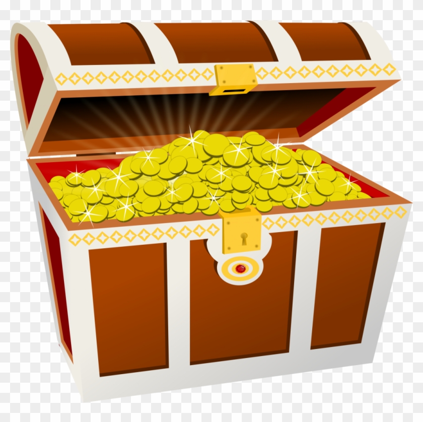 Free Png Download Treasure Chest Transparent Images - Gold Treasure Clip Art