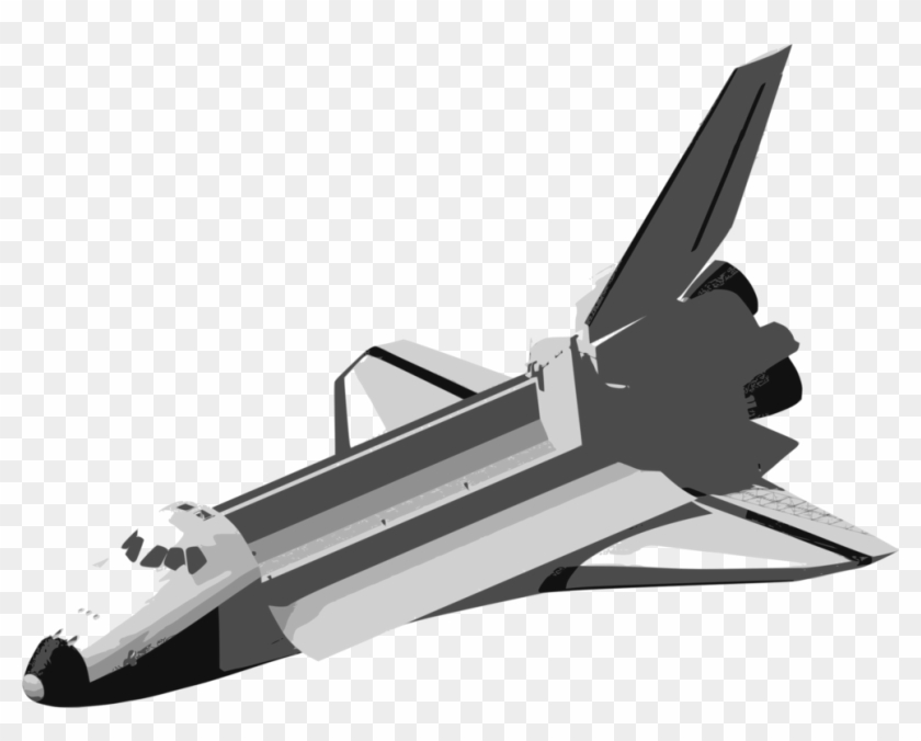 Airplane Space Shuttle Program Spacecraft Rocket - Pesawat Ulang Alik Png Clipart #160571