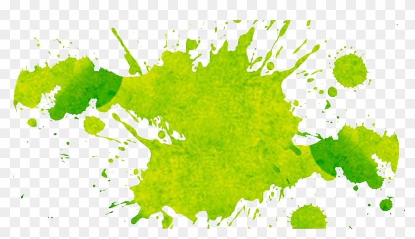 Noobs And Their Paintbrush Green Paint Splatter Png Clipart Pikpng