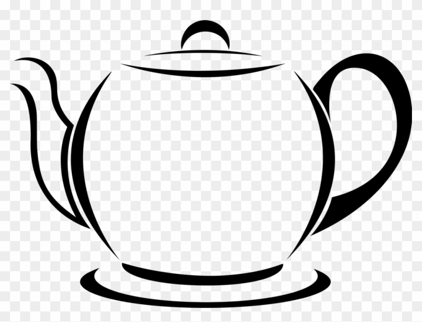 Teapot Kettle Computer Icons Can Stock Photo - Black And White Teapot Clipart - Png Download #160701