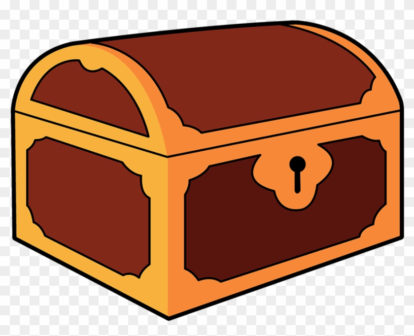 Treasure Chest Clipart - Closed Treasure Chest Clipart - Png Download