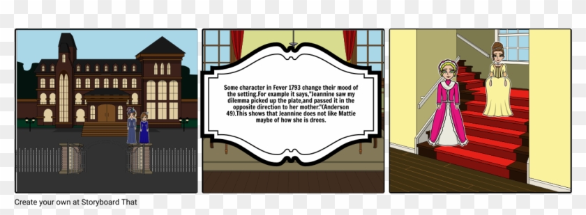 The Orgilvie Mansion - Cartoon Clipart