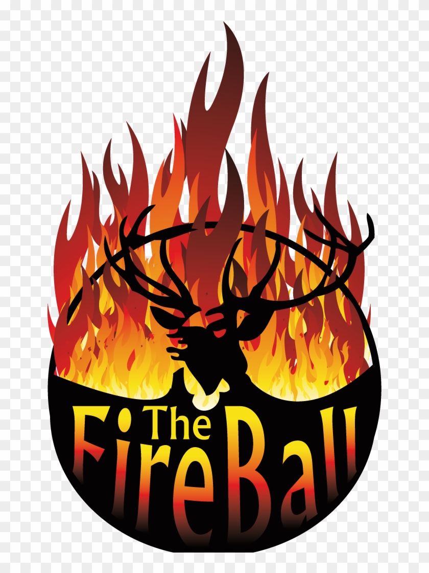 The Fire Ball Company Logo - Emblem Clipart