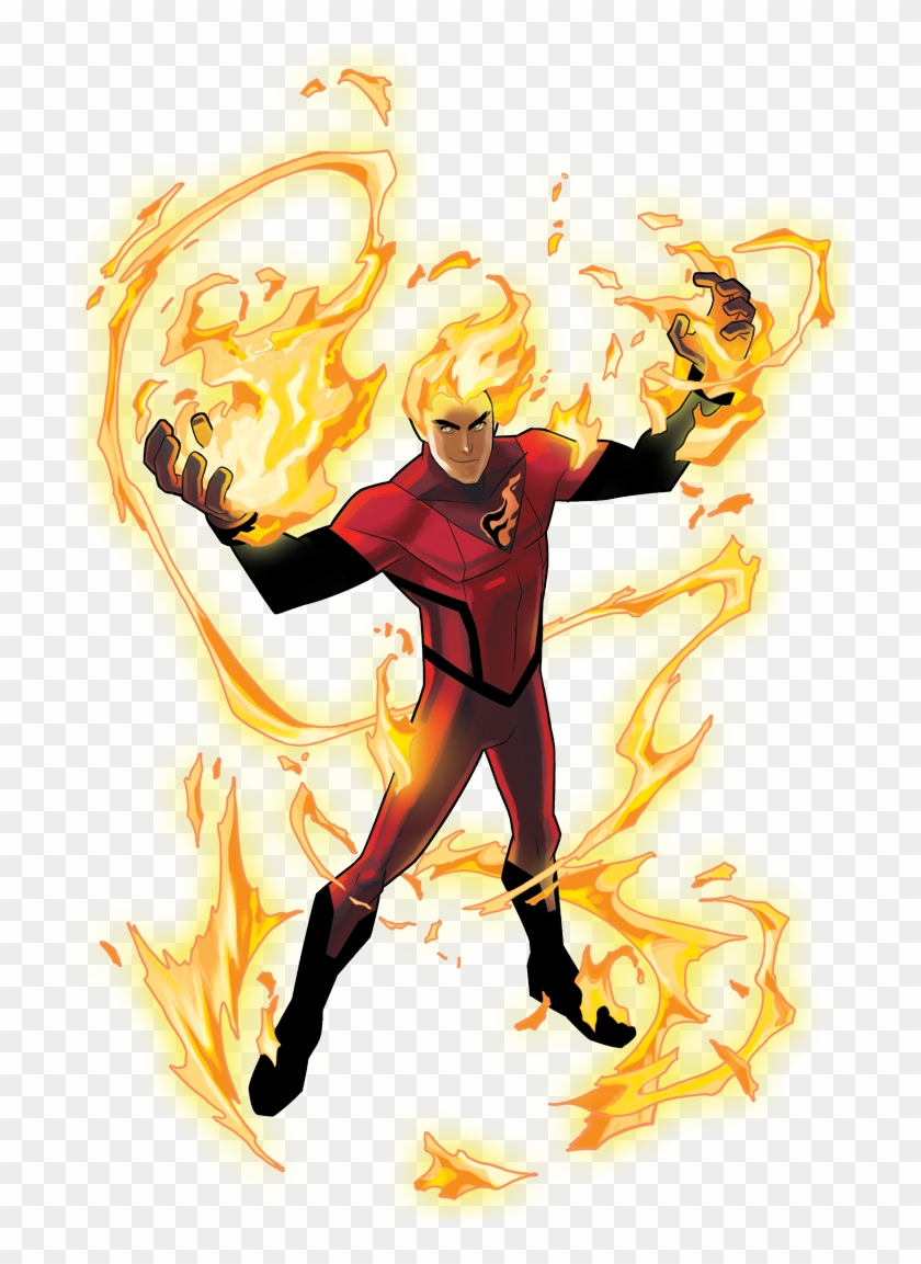 Fireball - Fireball Superhero Clipart